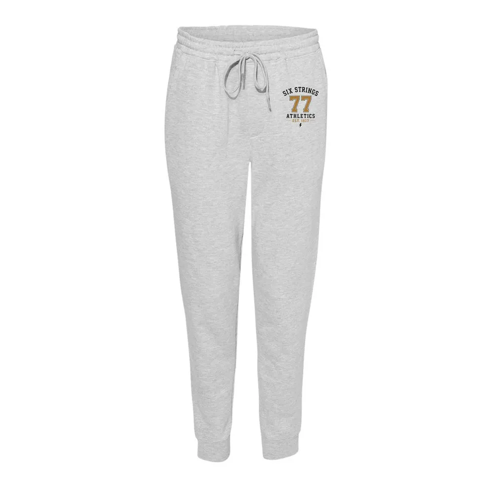 Joe Bonamassa Six Strings Headstock Midweight Fleece joggebukse grå