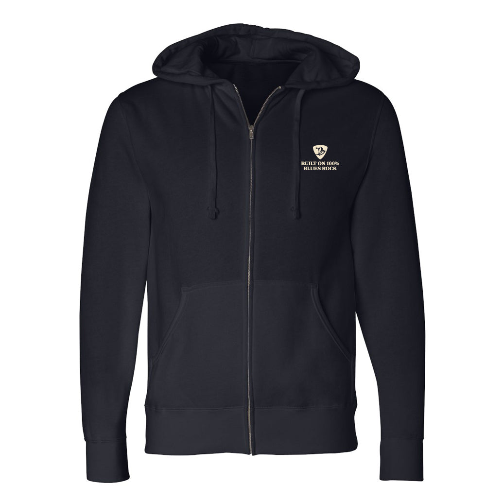 Joe Bonamassa JB Electric Blues zip-hoodie svart glidelås