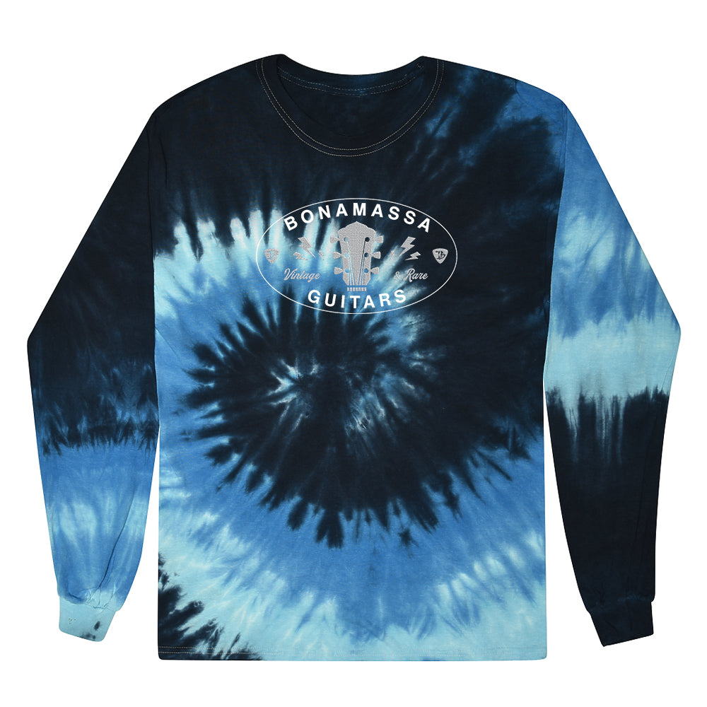 Joe Bonamassa Vintage Rare langermet tie-dye bomull