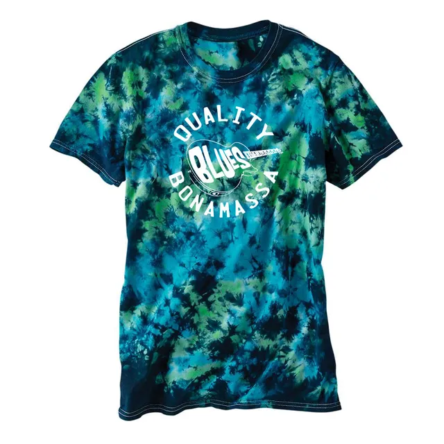 Joe Bonamassa Quality Blues t-skjorte caribbean tie-dye