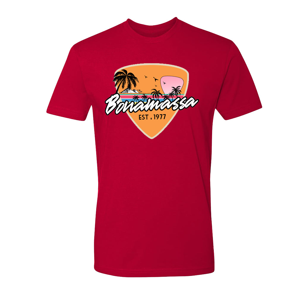 Joe Bonamassa Blues Sunset t-skjorte unisex svart bomull