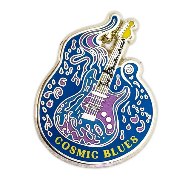 Joe Bonamassa Cosmic Blues pin samleobjekt emalje gull