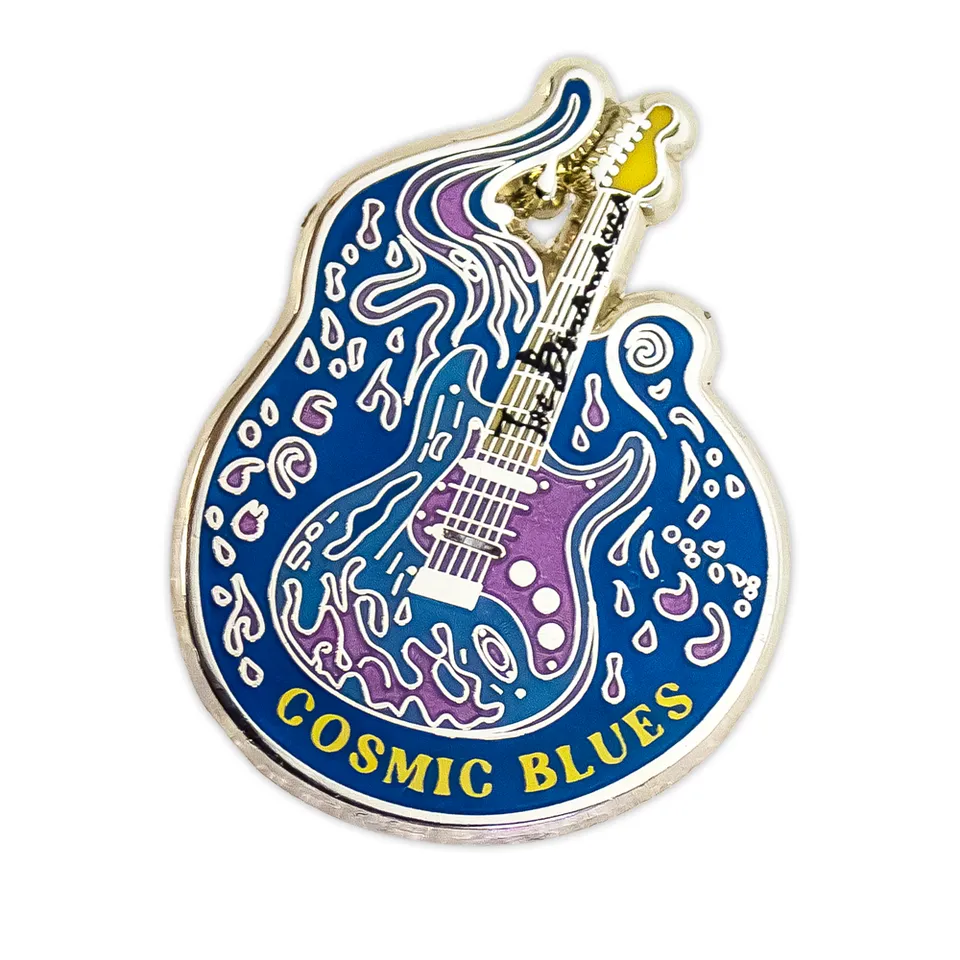 Joe Bonamassa Cosmic Blues pin samleobjekt emalje gull