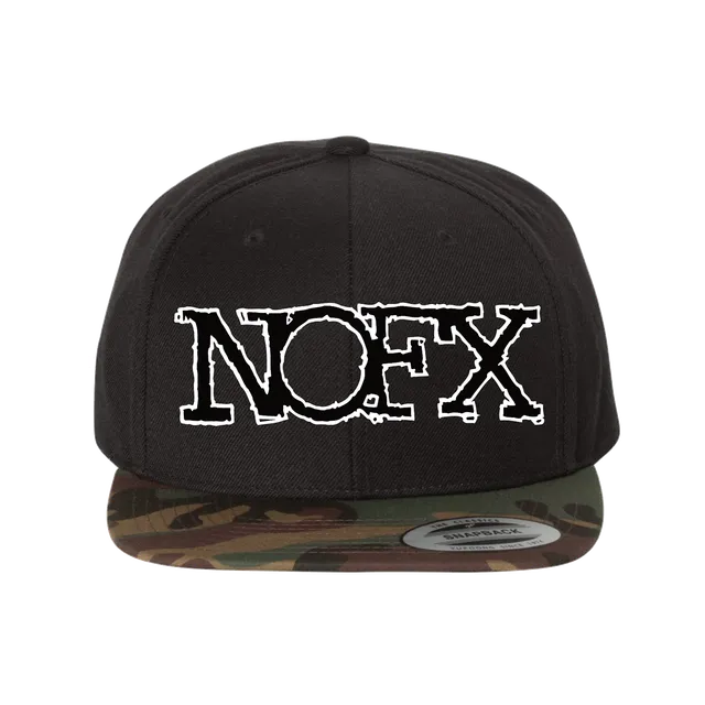 NOFX Puff snapback caps svart kamo