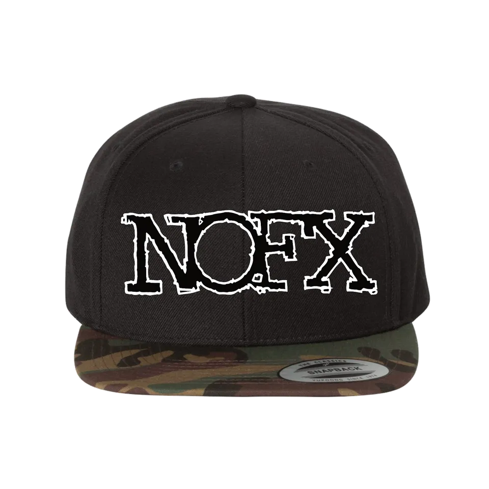 NOFX Puff snapback caps svart kamo