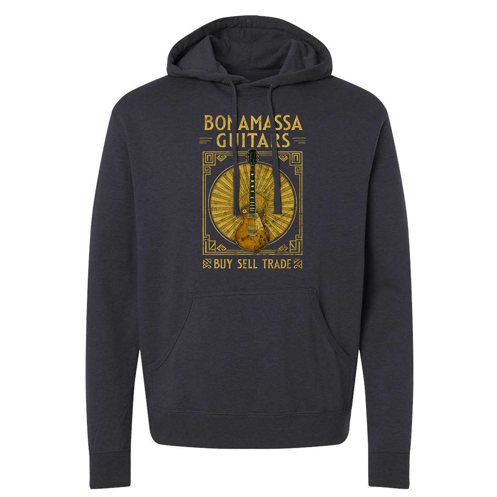 Joe Bonamassa Standard Gold hettegenser svart unisex bomull