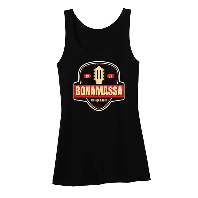 Joe Bonamassa Gold Vintage Pick singlet dame svart