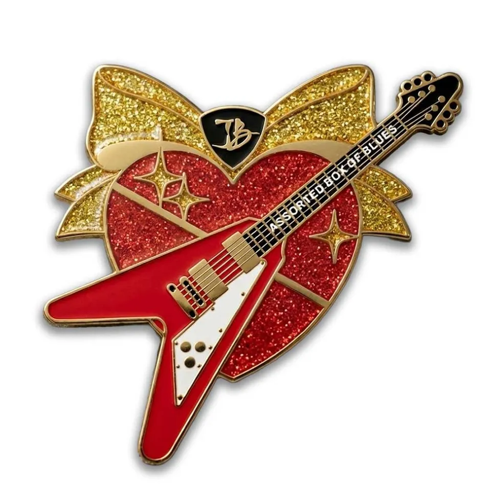 Joe Bonamassa Assorted Box of Blues pin sjokoladehjerte