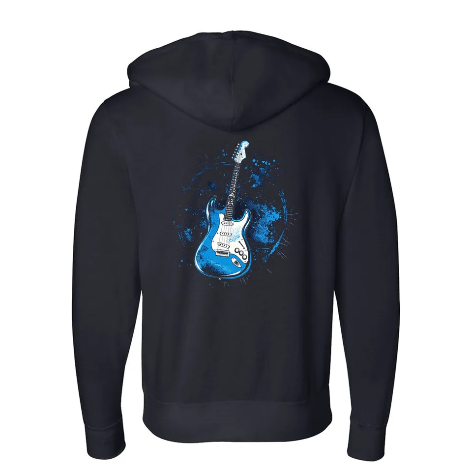 Joe Bonamassa Blues Burst Zip-Up hoodie svart unisex