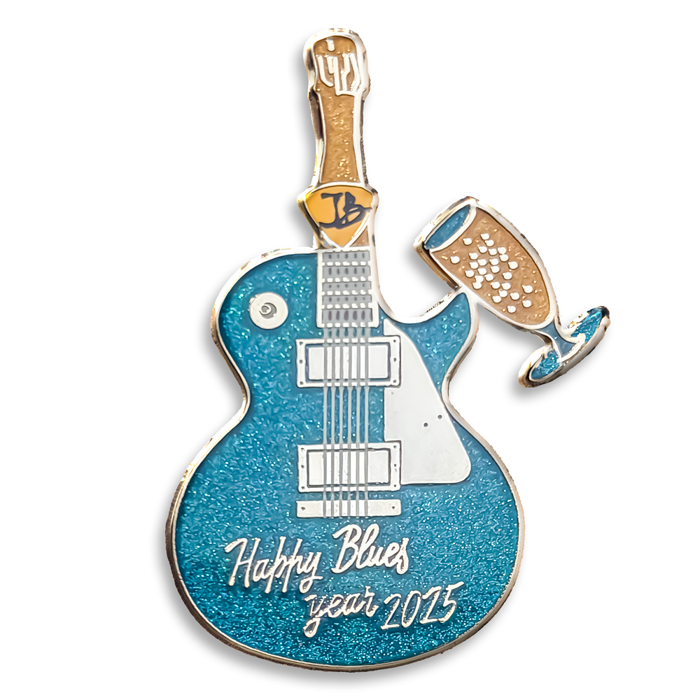 Joe Bonamassa Happy Blues Year pin 2025 limited edition