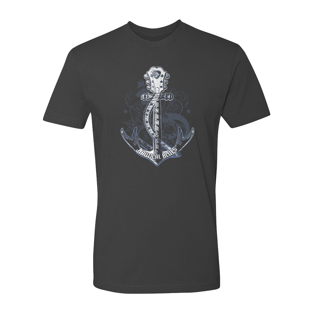 Joe Bonamassa Nautical Blues t-skjorte unisex svart bomull