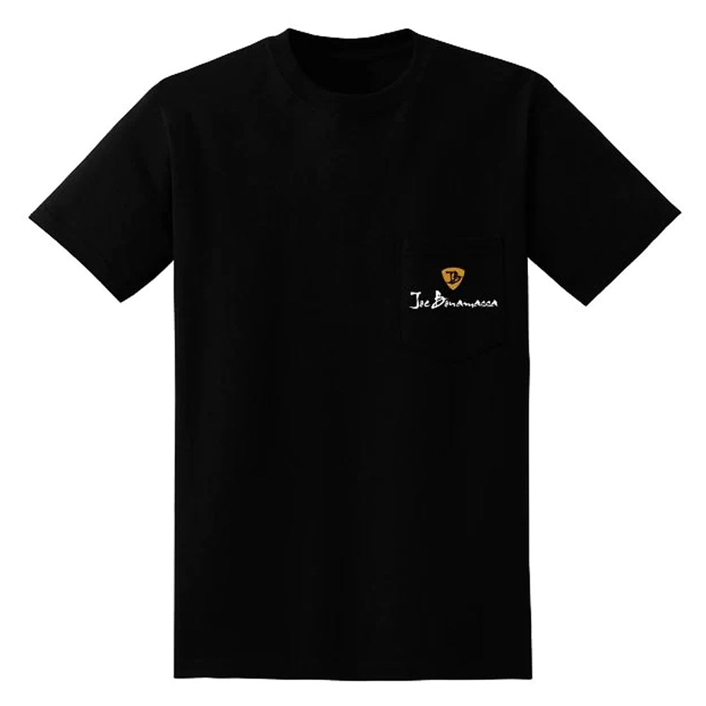 Joe Bonamassa Guaranteed Blues t-skjorte unisex brystlomme