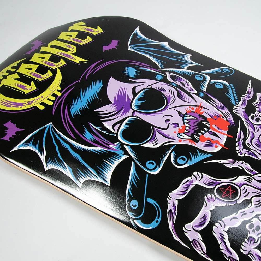 Creeper Sol Rac Coffin skateboarddekk plywood