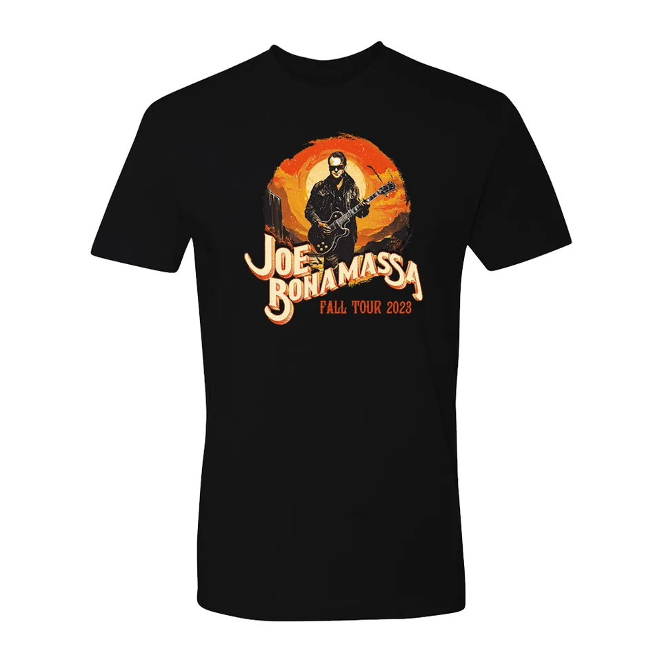 Joe Bonamassa 2023 U.S. Fall Tour Serenade t-skjorte unisex