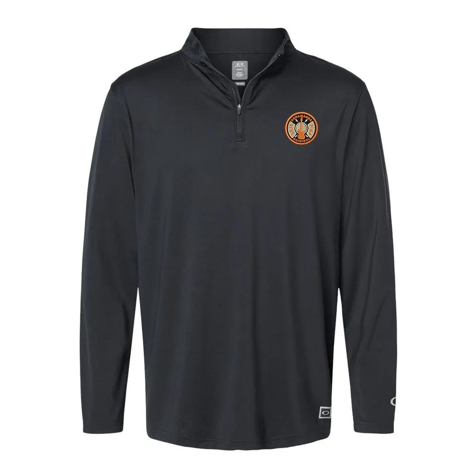 Joe Bonamassa Oakley Podium quarter-zip genser svart herre