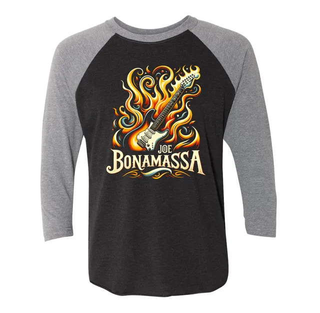 Joe Bonamassa Forged in Blues t-skjorte 3/4 ermer grå