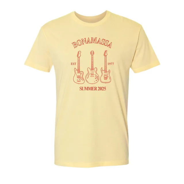 Joe Bonamassa Summer 2025 t-skjorte svart bomull