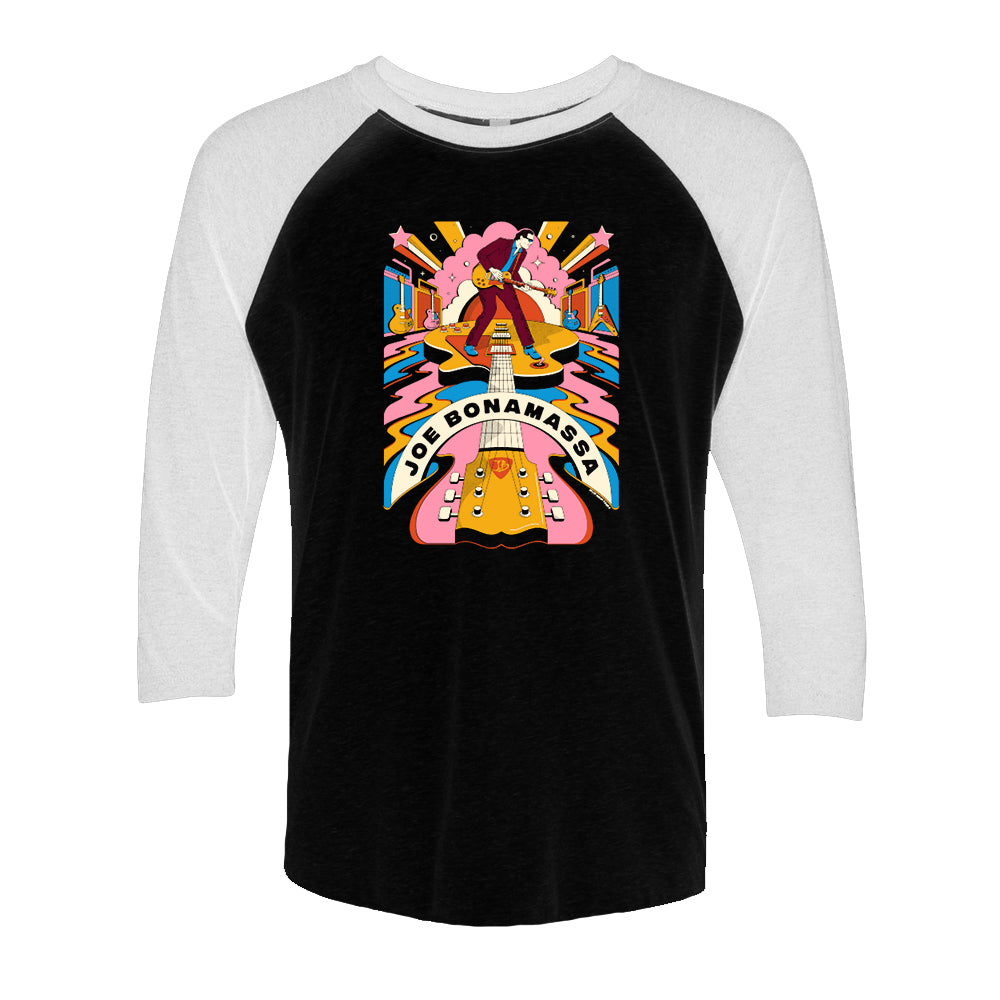 Joe Bonamassa Cosmic Groove t-skjorte 3/4 ermer unisex blanding