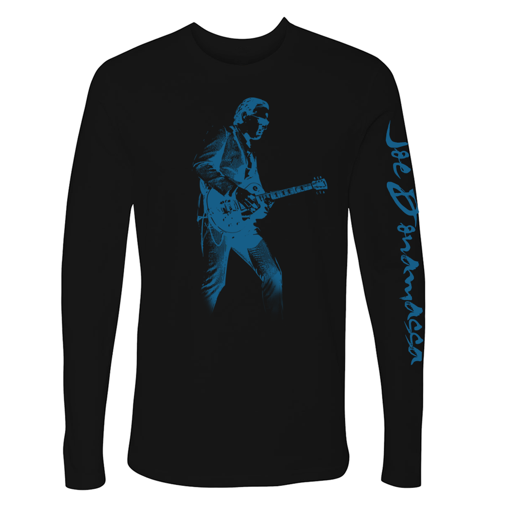 Joe Bonamassa Blues We Trust langermet svart herre