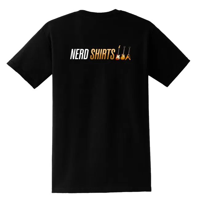 Joe Bonamassa Nerd Shirts Pocket t-skjorte unisex bomull