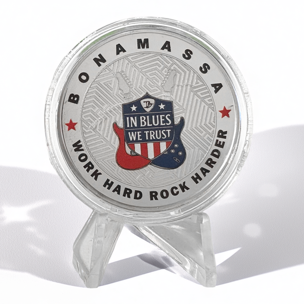 Joe Bonamassa 2025 JB Fine Silver sølvmynt 1 oz limited edition