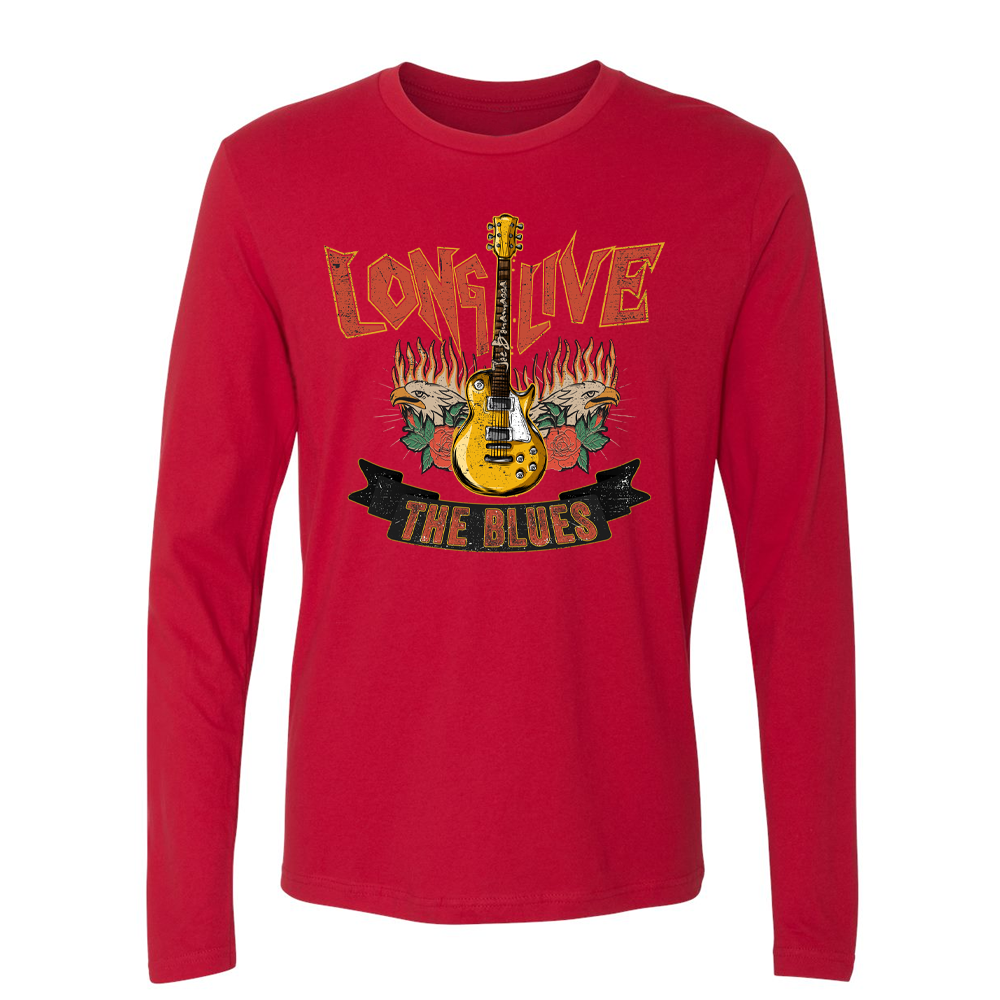 Joe Bonamassa Long Live the Blues langermet t-skjorte svart