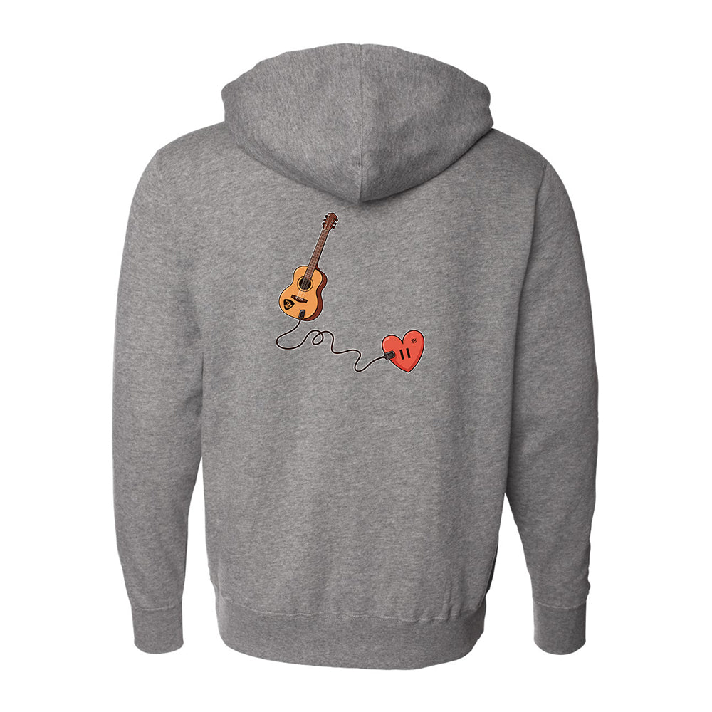 Joe Bonamassa Heartfelt Blues Zip-Up Hettejakke Svart Bomull
