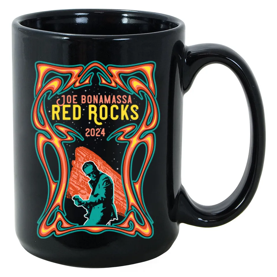 Joe Bonamassa Red Rocks krus 2024 11 oz keramikk