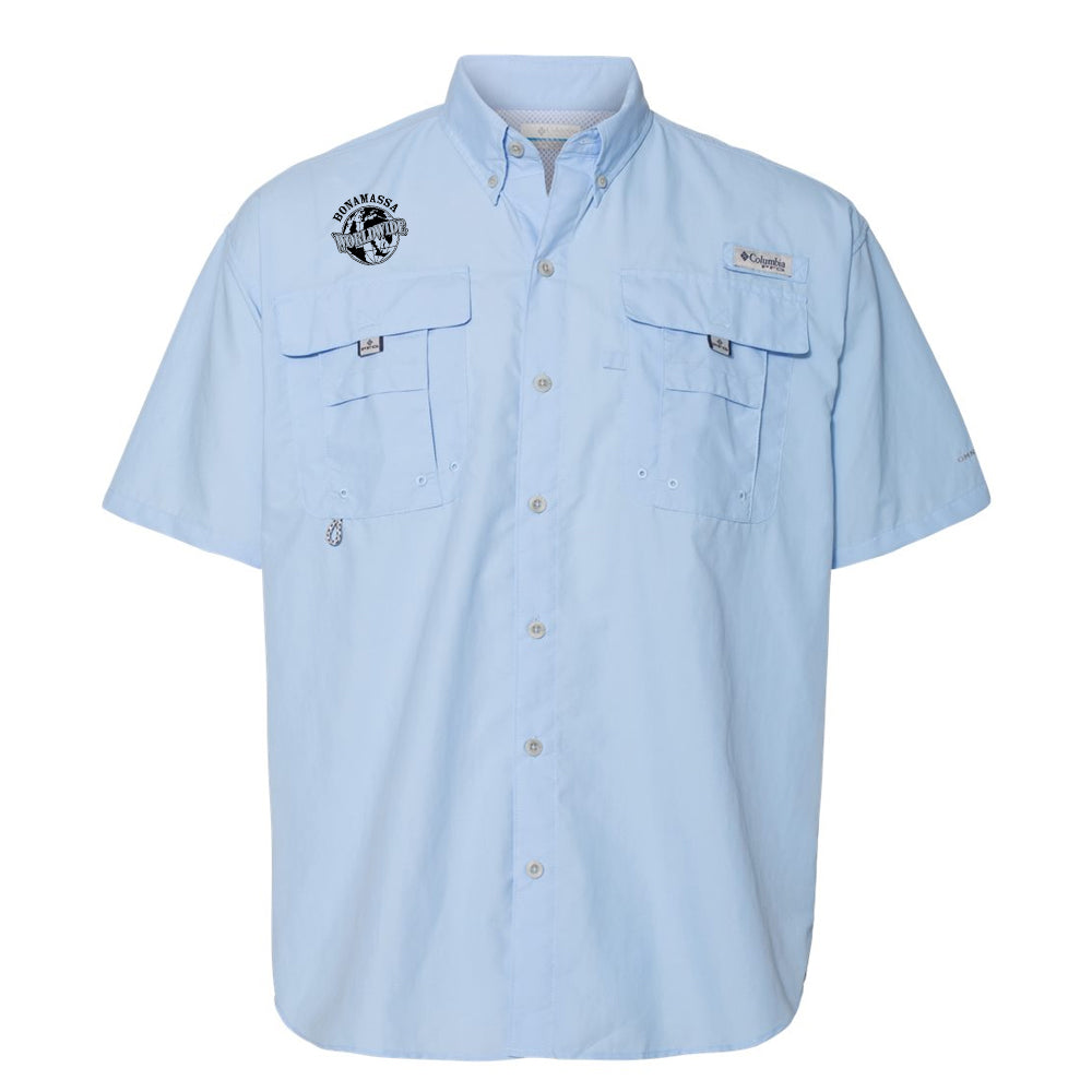 Joe Bonamassa Worldwide Blues Columbia PFG Bahama II skjorte svart