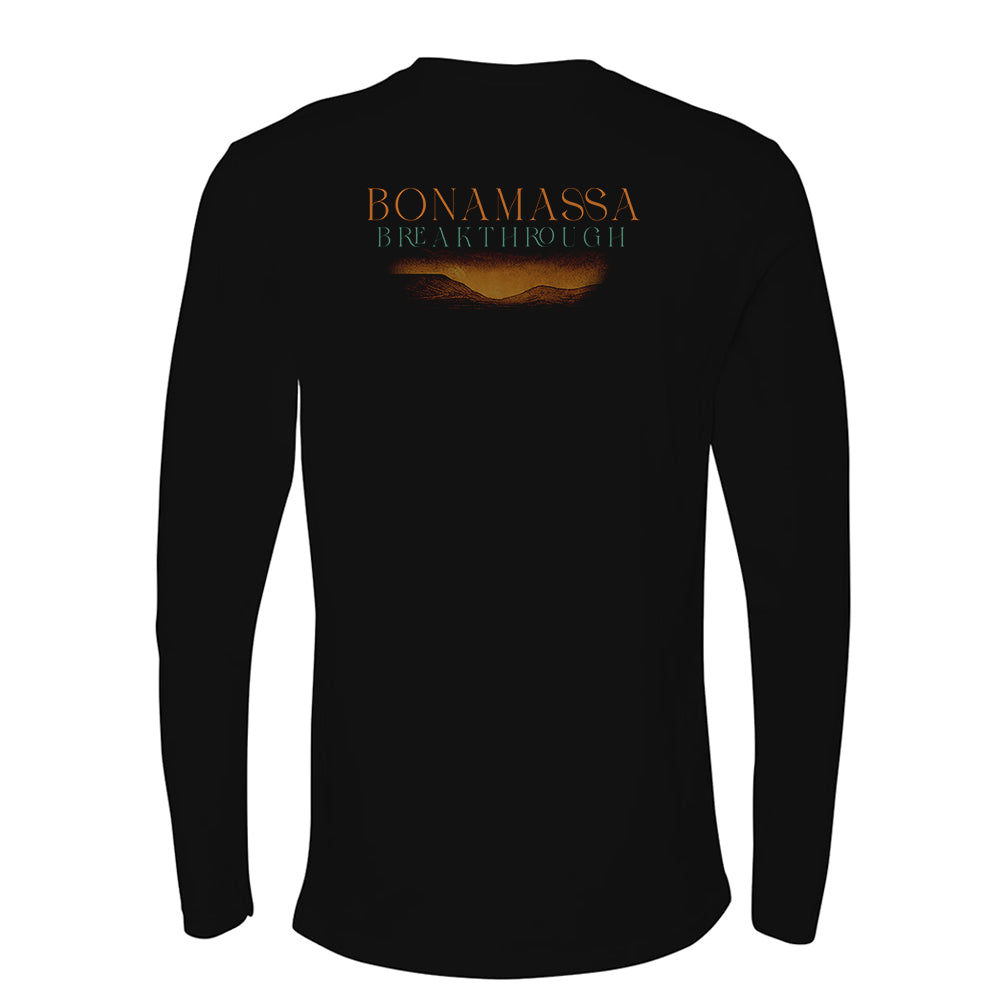Joe Bonamassa Breakthrough langermet t-skjorte svart herre