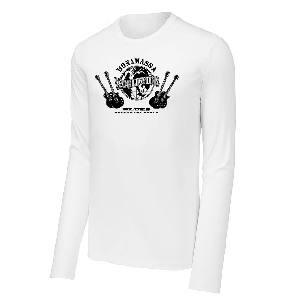 Joe Bonamassa Worldwide Blues langermet herre svart UPF50