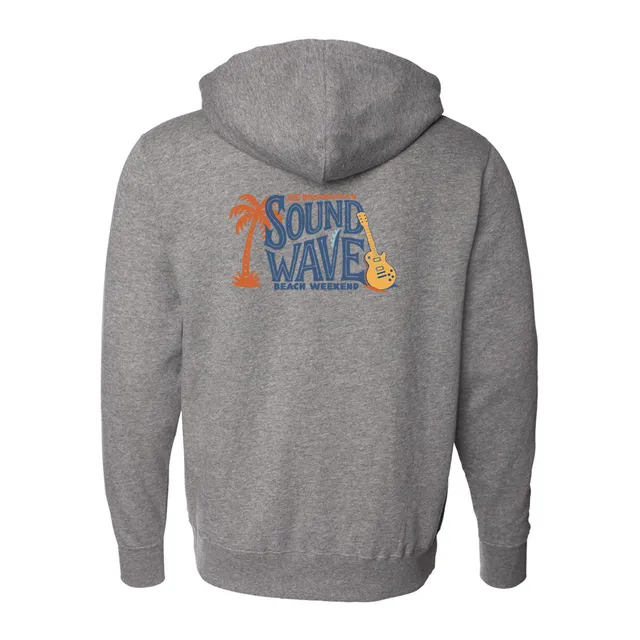 Joe Bonamassa Sound Wave Beach Weekend 2026 zip-hoodie svart