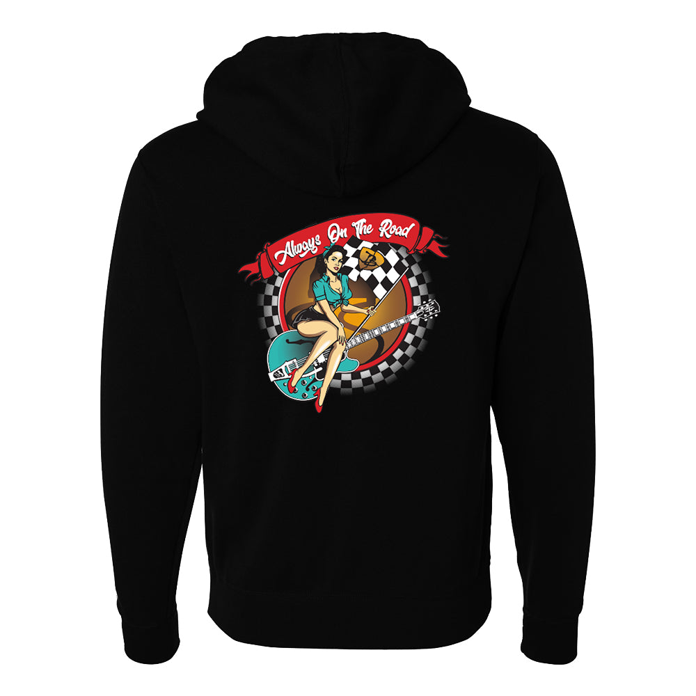 Joe Bonamassa Lucky Lady of Blues zip-hoodie svart