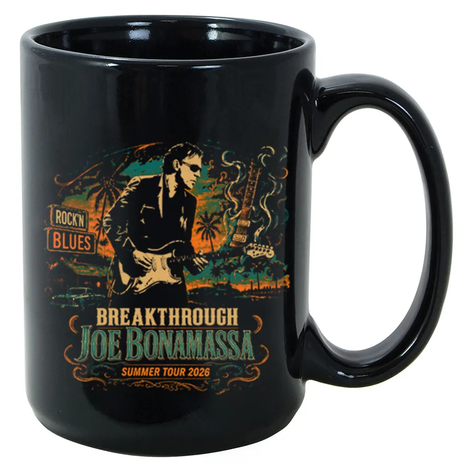 Joe Bonamassa 2026 Summer Tour krus keramikk 325 ml