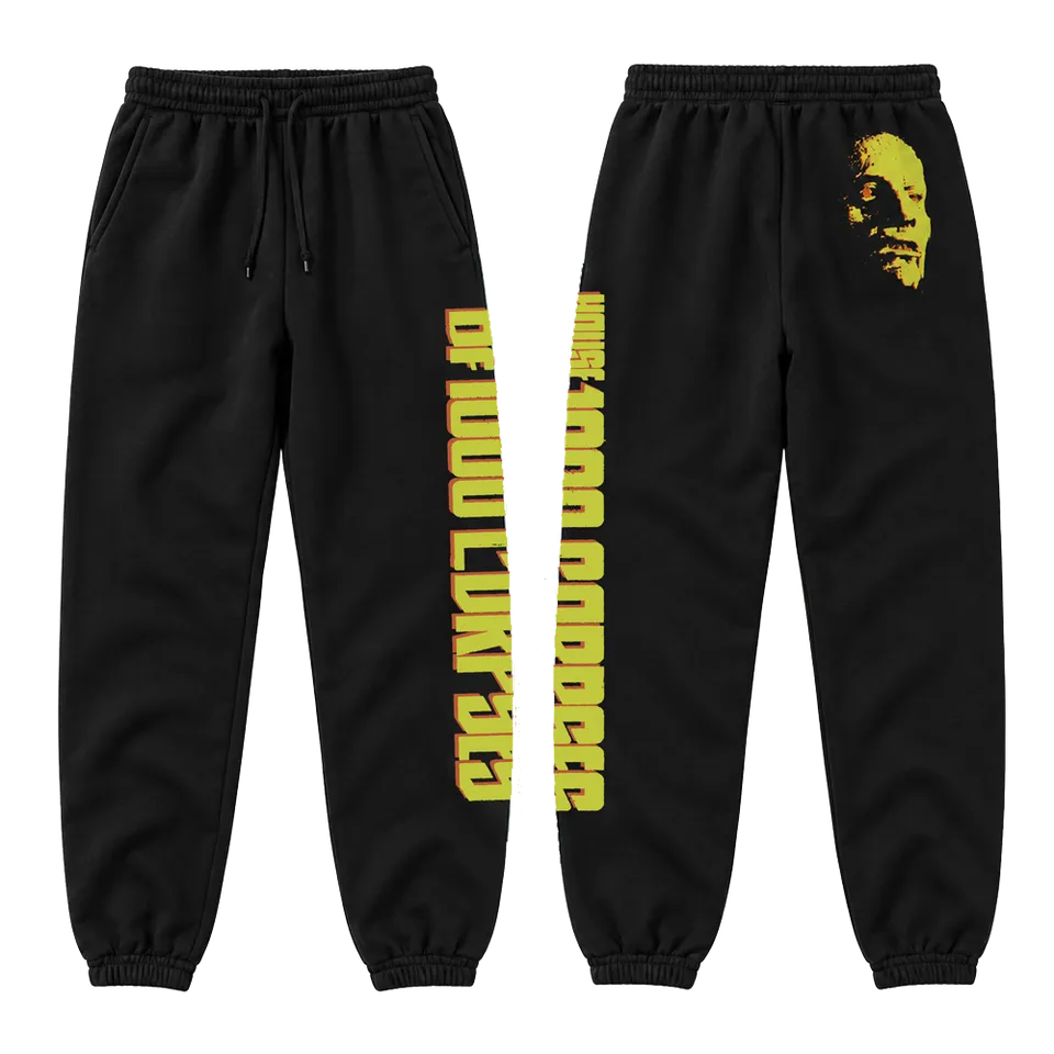 Rob Zombie Corpses & Carnage joggebukse svart