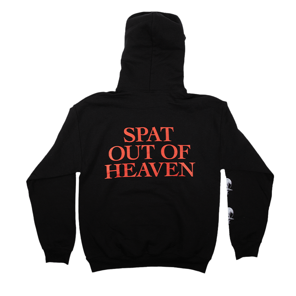 Creeper Spat Out of Heaven hoodie hettegenser svart