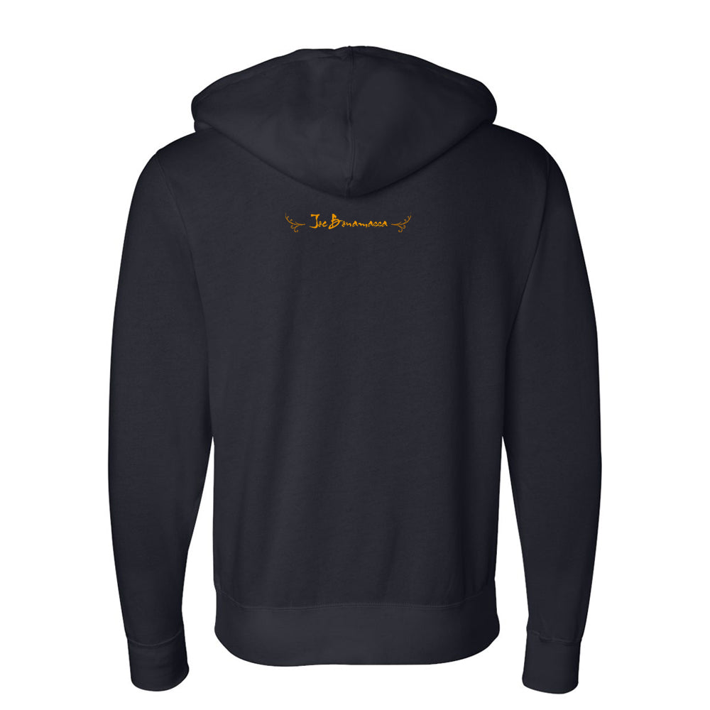 Joe Bonamassa Live To Play Blanche hoodie svart unisex