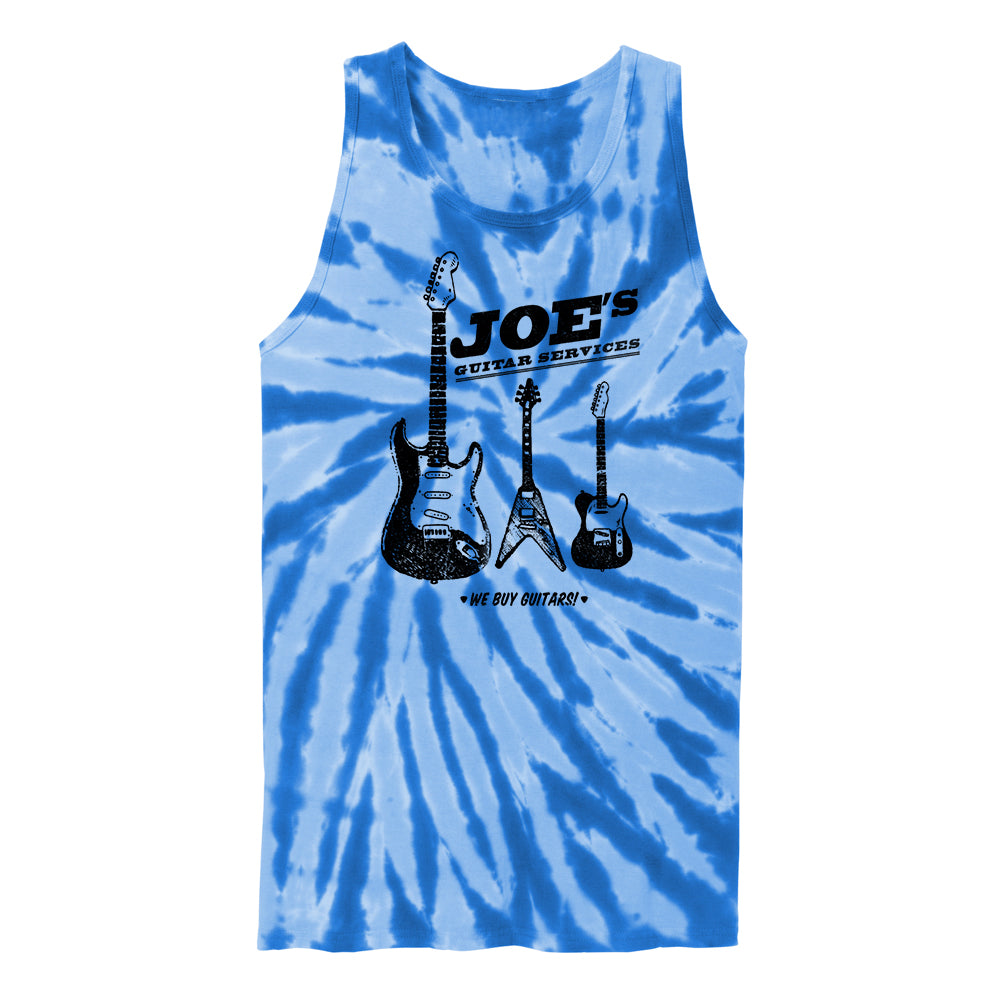 Joe Bonamassa Joe's Guitar Service Tie Dye singlet neon L