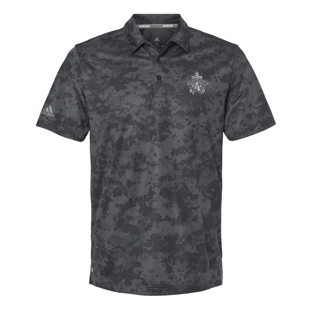 Joe Bonamassa Guitar Shockz Adidas Camo polo herre resirkulert