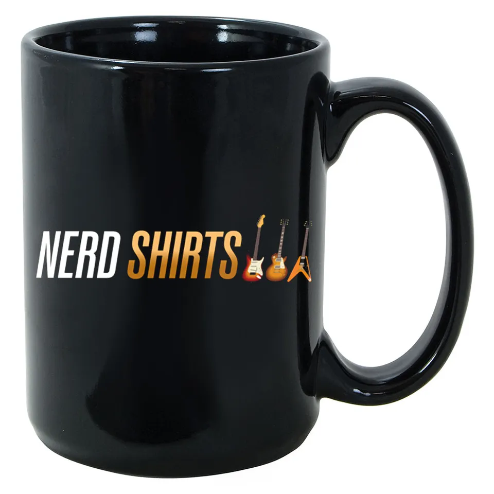 Joe Bonamassa Nerd Shirts krus 11 oz keramikk