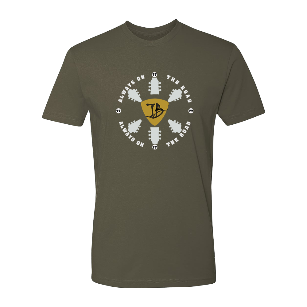 Joe Bonamassa Always on the Road 2019 Coin t-skjorte svart