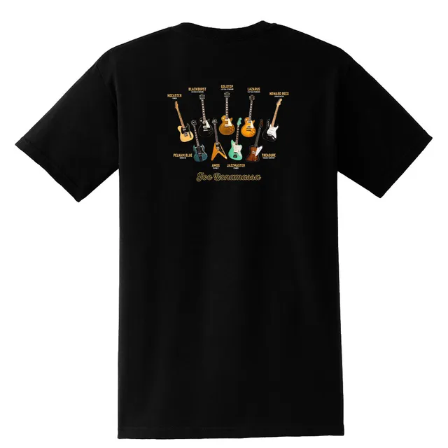 Joe Bonamassa Live To Play lomme t-skjorte unisex
