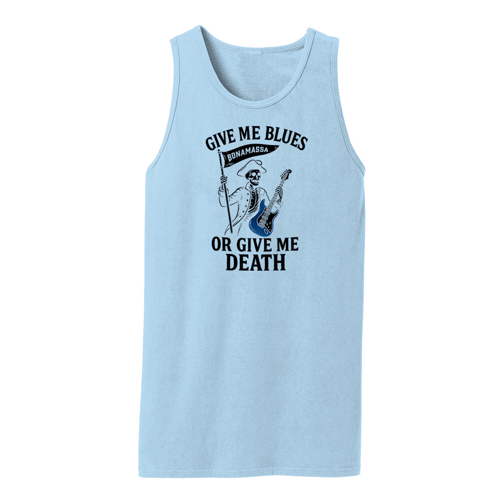 Joe Bonamassa Give Me Blues Or Give Me Death Beach Wash Tank singlet