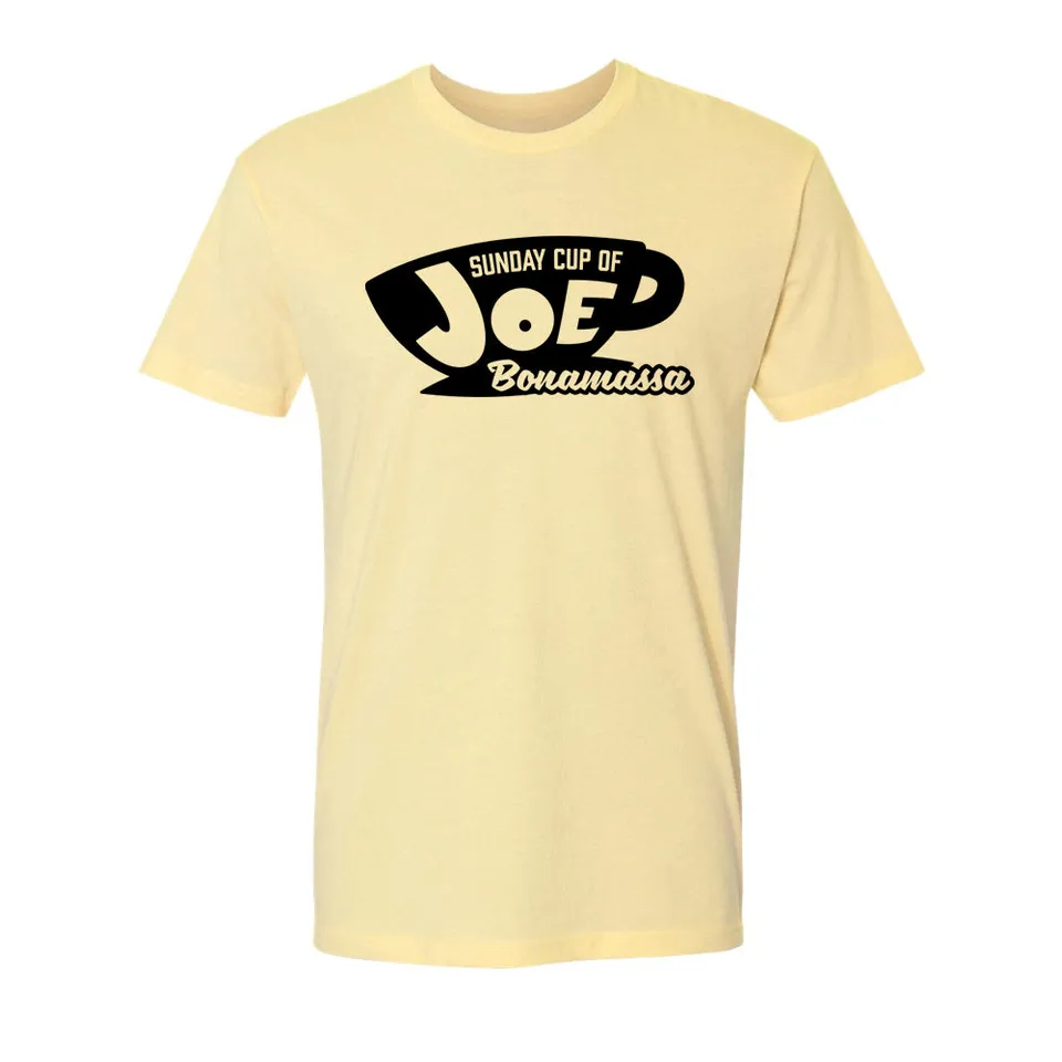 Joe Bonamassa Sunday Cup Of Joe t-skjorte svart bomull