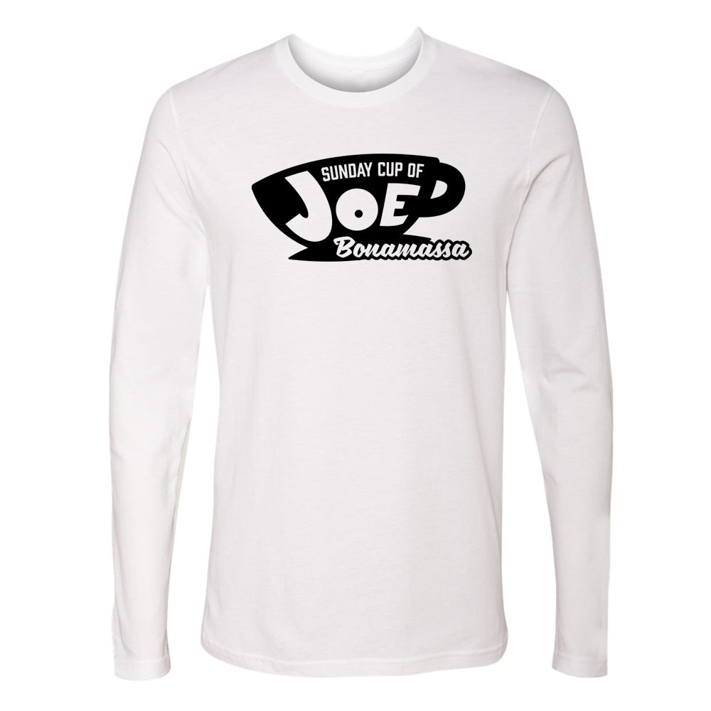 Joe Bonamassa Sunday Cup Of Joe langermet t-skjorte svart bomull