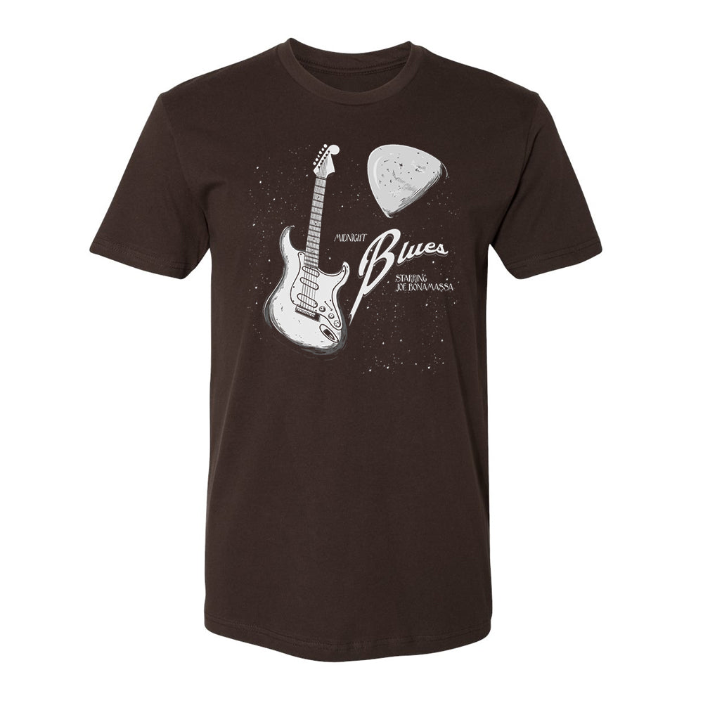 Joe Bonamassa Midnight Blues Starring JB T-Shirt maroon