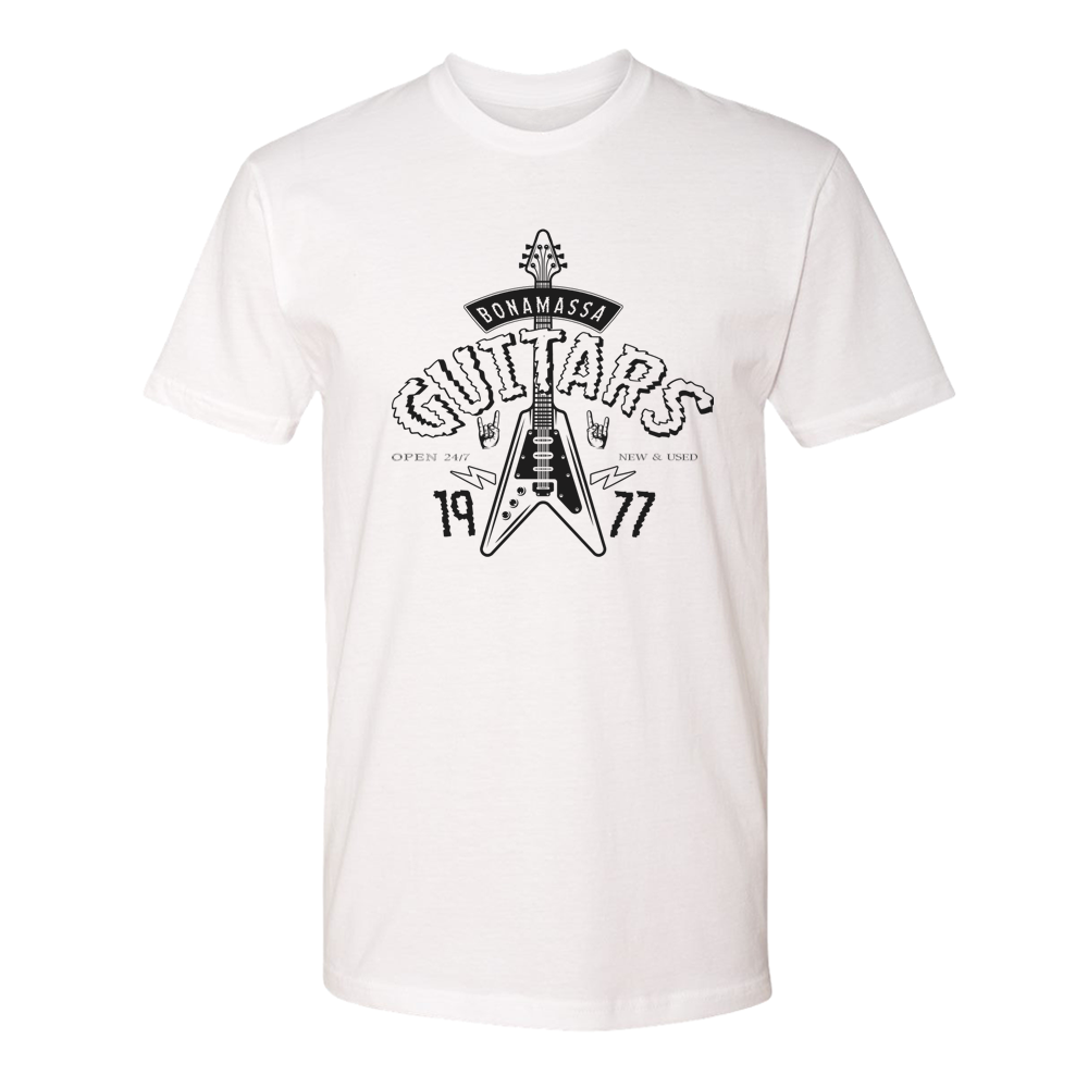 Joe Bonamassa Guitar Shockz t-skjorte unisex bomull