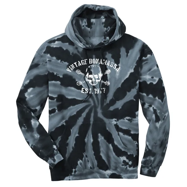 Joe Bonamassa JB Tie Dye hettegenser svart fleece