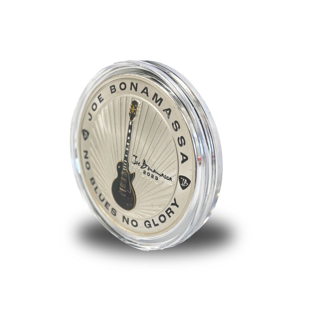 Joe Bonamassa 2023 sølvmynt 1 oz limited edition samleobjekt