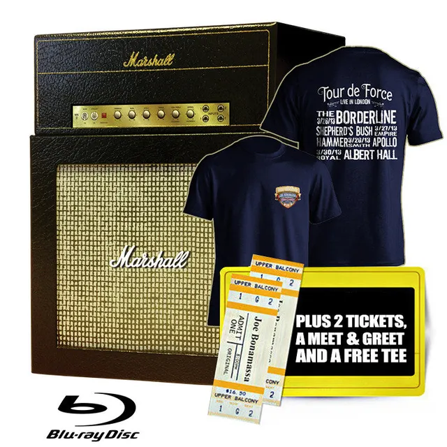 Joe Bonamassa Tour de Force Ultimate Fan box-set Blu-ray